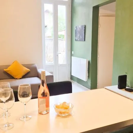 Joli T3 Moderne Avec Terrasse & Climatisation شقة نيس