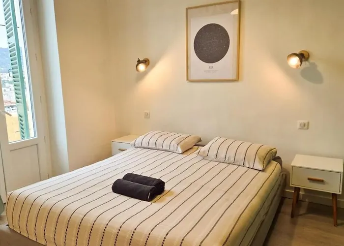 Joli T3 Moderne Avec Terrasse & Climatisation Lejlighed Nice
