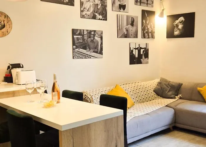 Joli T3 Moderne Avec Terrasse & Climatisation Lejlighed Nice