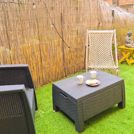 Appartement Joli T3 Moderne Avec Terrasse & Climatisation Nice